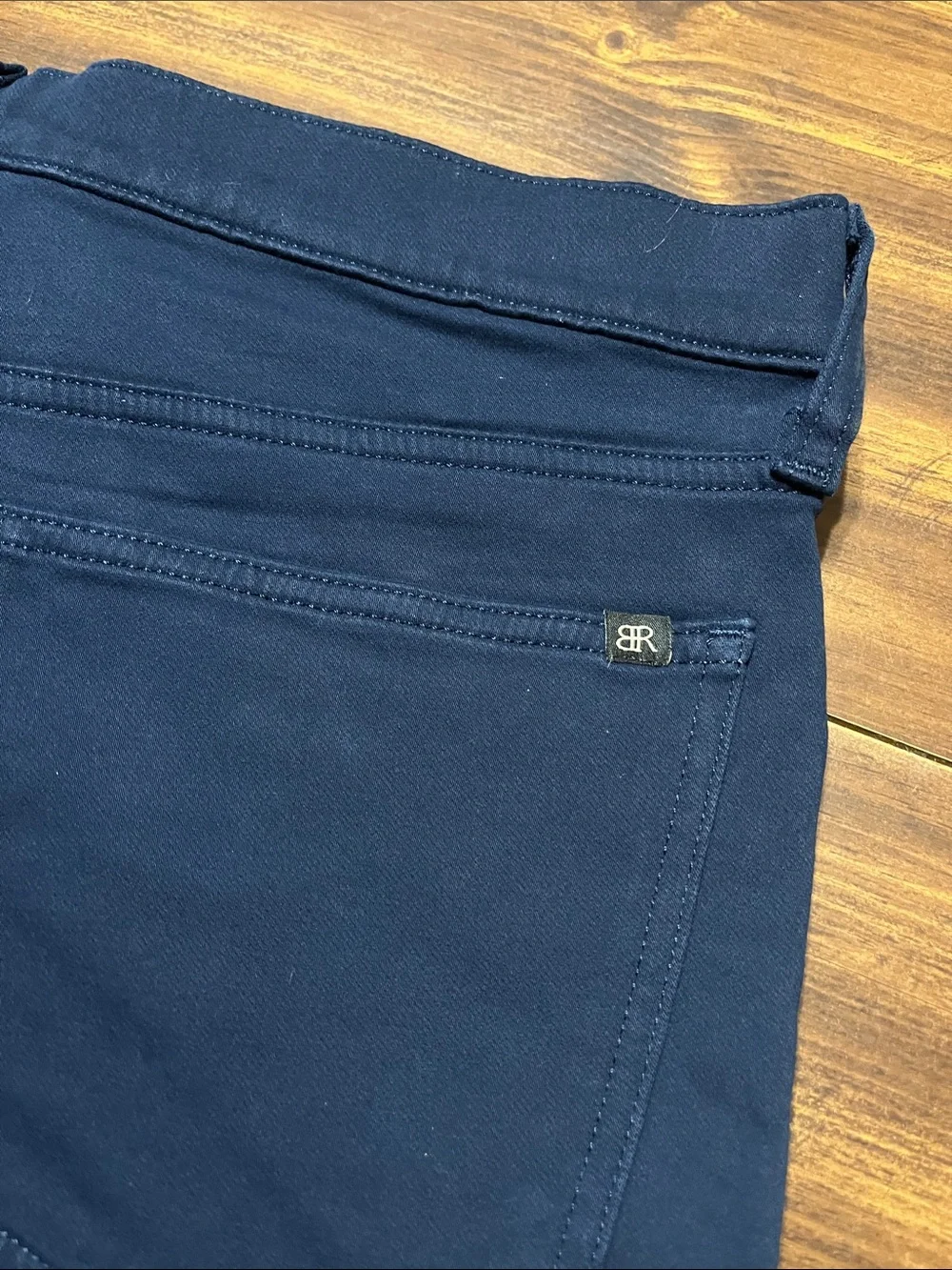 NWT Banana Republic Men's Dark Navy Slim Straight Jeans 36x30